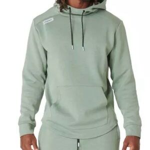 Men's Legends Hawthorne Tech Light Green Sage Pullover Hoodie - Large